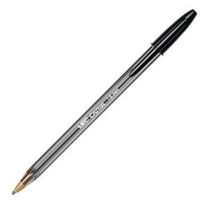 BOLÍGRAFO BIC CRISTAL PUNTA MEDIA NEGRO