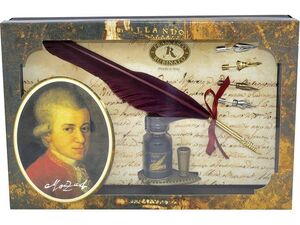 SET ESCRITURA PLUMA AVE + ACCES. MOZART