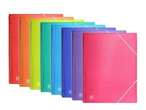 CARPETA ESPIRAL 30 FUNDAS OXFORD URBAN A4 STD