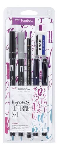 SET LETTERING BEGINNER + MANUAL INSTRUCCIONES AVANZADO