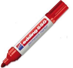 ROTULADOR EDDING 550 ROJO