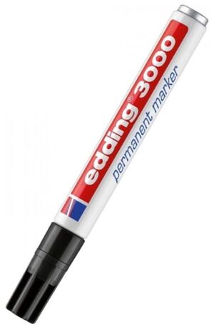 ROTULADOR EDDING 3000 NEGRO MARCADOR PERMANENTE