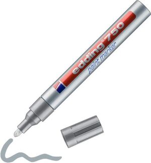ROTULADOR EDDING 750 PLATA PUNTA GRUESA