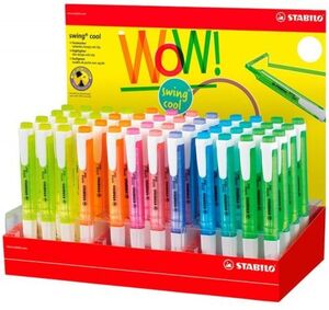 MARCADORES FLUORESCENTES STABILO SWING COOL