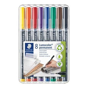 ROTULADOR LUMOCOLOR 318WP8 FINO B/8 SURTIDO
