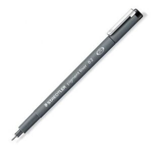 ROTULADOR CALIBRADO 308-02 STAEDTLER NEGRO