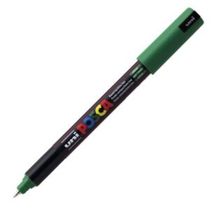 MARCADOR UNI-POSCA PC1MR COLOR VERDE PUNTA 0,7MM
