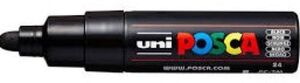 MARCADOR UNI-POSCA PC7M COLOR NEGRO PUNTA 4,5-5,5MM