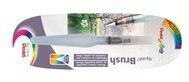 BLISTER PINCEL AGUA PARA ACUARELA LAPIZ CERAS PUNTA MEDIA