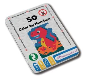 JUEGO DE VIAJE 50 COLOREA POR NÚMEROS
