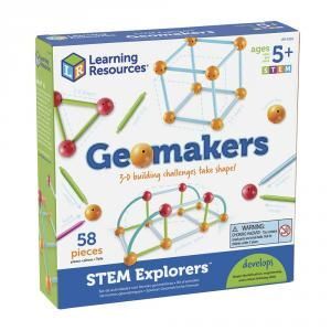 JUEGO MAGNÉTICO GEOMAKERS ACTIVIDADES FORMAS