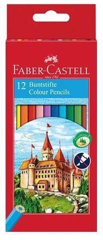 ESTUCHE 12 LAPICES HEXAGONALES DE COLORES FABER-CASTELL