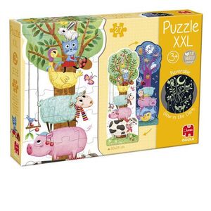 PUZZLE XXL GRANJA DIA Y NOCHE REVERSIBLE