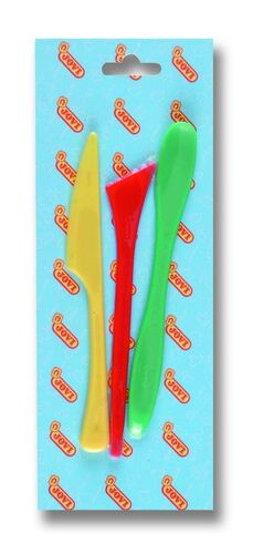 BLISTER 3 MODELADORES PARA PLASTILINA JOVI