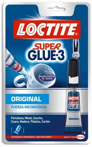 PEGAMENTO LOCTITE CIANO S.GLUE 3 (3GR)