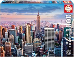 PUZZLE 1000 PIEZAS MANHATTAN NUEVA YORK EDUCA