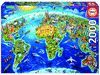 SIMBOLOS DEL MUNDO PUZZLE 2000 PIEZAS