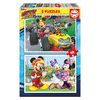 MICKEY AND THE ROADSTER RACERS 2 PUZZLES 48 PIEZAS