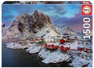 PUZZLE EDUCA 1500 PIEZAS ISLAS LOFOTEN, NORUEGA