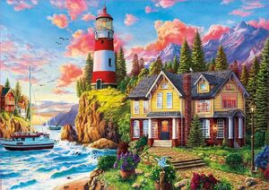PUZZLE EDUCA 3000 PIEZAS FARO CERCA DEL OCEANO