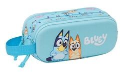 PORTATODO DOBLE 3D BLUEY 21X8X6CM