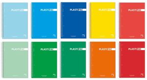 BLOC 4º 80H 90GR PAUTA 2,5 MM PP PLASTIPAC