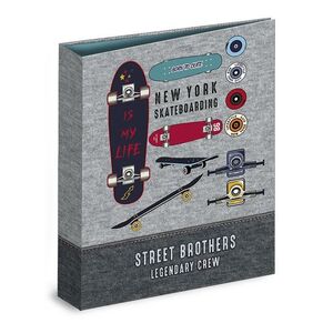 CARPETA 4 ANILLAS SENFORT SKATEBOARD LEGENDARY