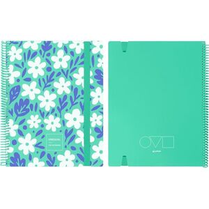 CARPETA 40 FUNDAS MAXIPLAS A4 UNEQUAL POP UP DESIGN VERDE