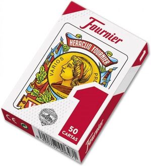 BARAJA Nº 1 50 CARTAS CAJA CARTÓN