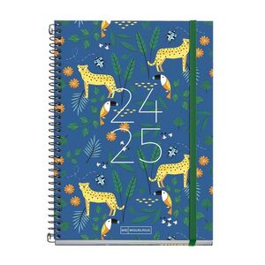AGENDA ESCOLAR D/P JUNGLE 24/25 150X213MM