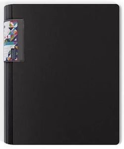 CARPETA A4 4 ANILLAS 40MM FOAM STYLE NEGRO