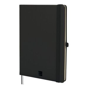 CUADERNO NEXO TAPA DURA A5 LISO NEGRO