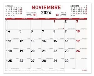 PLANNING 2024 CLASICO MENSUAL 30X27CM 32H