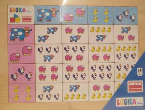 PUZZLE MADERA LÓGICA PLAY AKROS