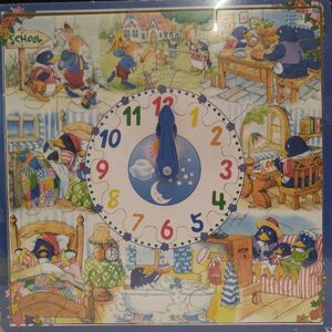 PUZZLE DE MADERA RELOJ