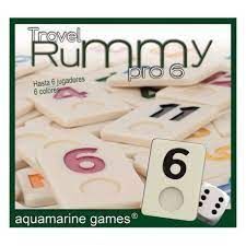 JUEGO TRAVEL RUMMY 6 JUGADORES