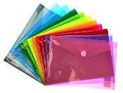SOBRE A4 CIERRE VELCRO MULTITALADRO FUELLE CRISTAL