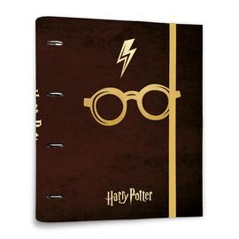 CARPETA 4 ANILLAS TROQUELADA PREMIUM GAFAS HARRY POTTER