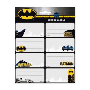ETIQUETAS ESCOLARES BATMAN