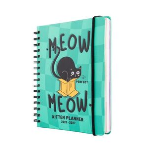 AGENDA ESCOLAR 26/27 SEMANA VISTA A5 12 MESES MEOW MEOW