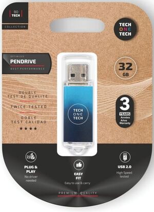 PENDRIVE 32GB USB 2.0 GRADIENT SEEP BLUE