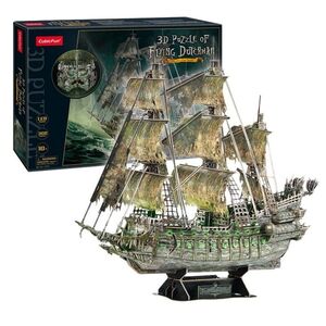 PUZZLE 3D - HOLANDÉS ERRANTE CON LED