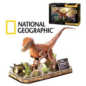 PUZZLE VELOCIRAPTOR NATIONAL GEOGRAPHIC