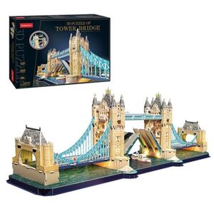 PUZZLE 3D - PUENTE DE LA TORRE DE LONDRES CON LED