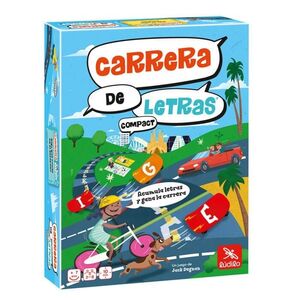 JUEGO DE MESA CARRERA DE LETRAS COMPACT - LÚDILO