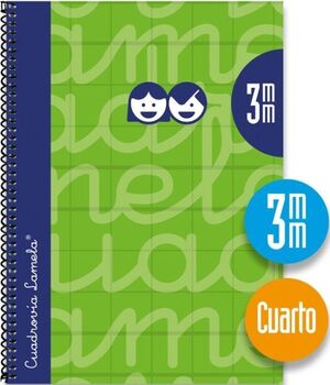 LAMELA BLOCK TAPA FORRADA 4º 80H. CUADROVÍA 3 MM VERDE