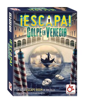¡ESCAPA! GOLPE EN VENECIA  UN JUEGO DE ESCAPE ROOM DE BOLSILLO