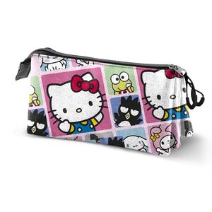 PORTATODO TRIPLE HELLO KITTY PANELS