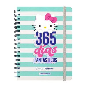AGENDA ESCOLAR 2024-25 HELLO KITTY - 365 DIAS FANTASTICOS