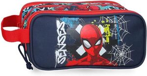 PORTATODO TRIPLE REDONDO GRAFFITY OF SPIDERMAN